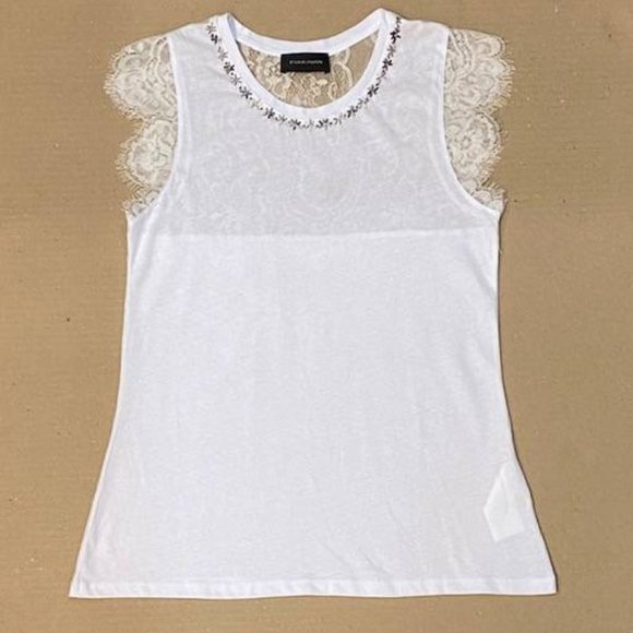 EVA KAYAN White Cotton & Lace EVA KAYAN HOT64 White EU-40,US-30, M - Picture 2 of 9